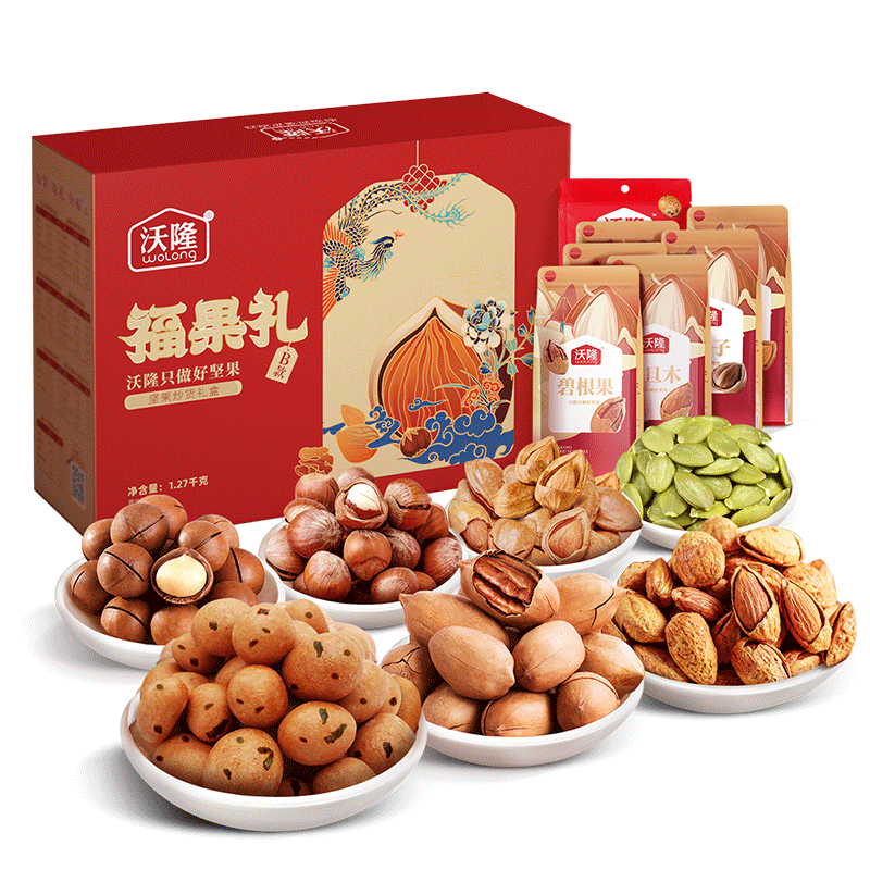 wolong 沃隆 福果礼盒 B款 1.27kg 券后89元