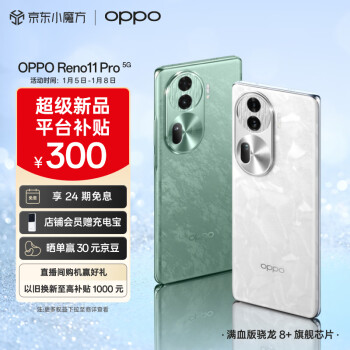 OPPO Reno11 Pro 5G手机 12GB+512GB 月光宝石