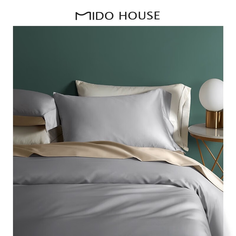 MIDO HOUSE 铭都家居 100天丝提花四件套 1.5/1.8m 389元（双重优惠）