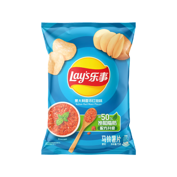 Lay's 乐事 马铃薯片 意大利香浓红烩味 75g