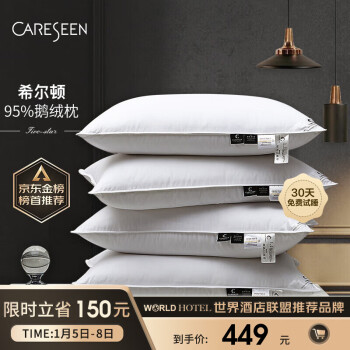 Careseen 康尔馨 透气白鹅绒 软枕