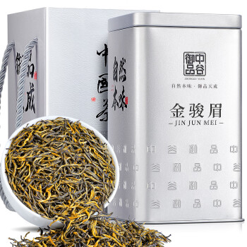 中谷御品 茶叶金骏眉红茶 2023新茶特级蜜香耐泡浓香型红茶茶叶礼盒150g