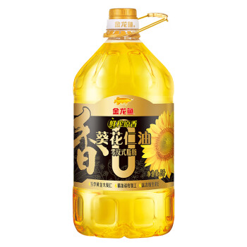 金龙鱼食用油葵仁原香脱壳螺旋葵花籽油5L新老包装随机发货