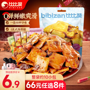 bi bi zan 比比赞 香菇豆干 250g