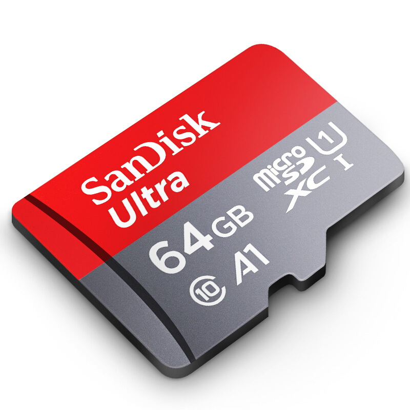 SanDisk 閃迪 A1 至尊高速移動(dòng) MicroSD卡 64GB 34.9元