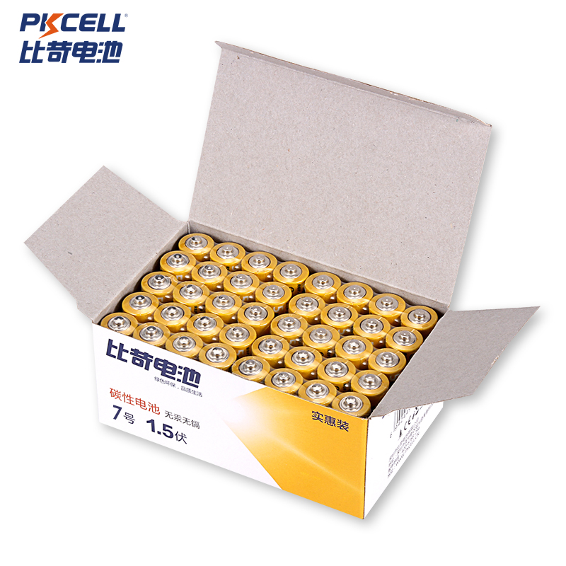 PKCELL 比苛 碳性電池 5號20粒+7號20粒 券后16.9元