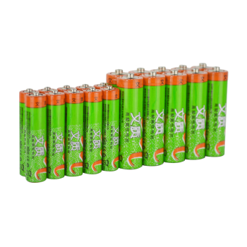 文质 【买一送一】 5号碳性电池 1.5V 10粒+7号碳性电池 1.5V 10粒 20粒装