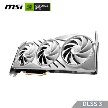 MSI 微星 小白龙 GeForce RTX 4070 GAMING X SLIM WHITE