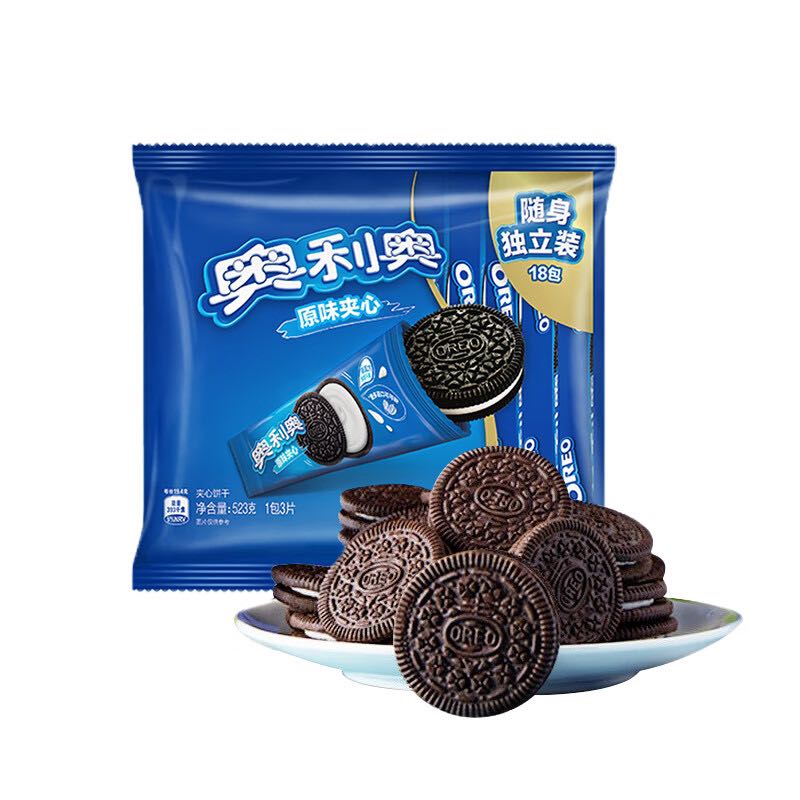 OREO 奥利奥 夹心饼干 原味 523g 11.67元