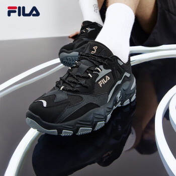 FILA 斐樂 掠奪者 2 男子跑鞋 F12M216132F-BM 黑/中灰 40