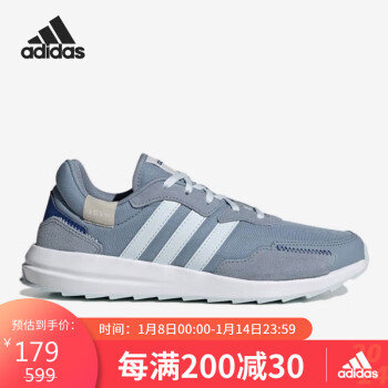 adidas 阿迪达斯 NEO女鞋秋季复古时尚休闲运动鞋轻便跑步鞋EH1859