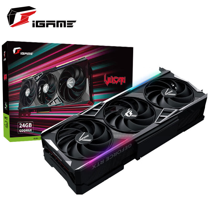 COLORFUL 七彩虹 iGame GeForce RTX 4090 D Vulcan 火神 24GB 独立显卡 14999元