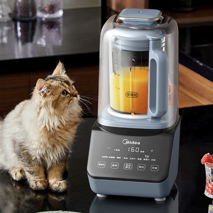 京东百亿补贴：Midea 美的 MJ-BL80SJ52 低音破壁机 399元