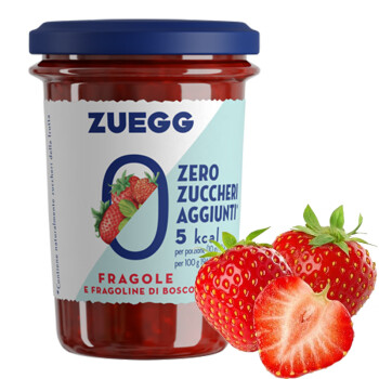 ZUEGG 德国进口嘉丽果酱轻卡无蔗糖系列草莓果酱（果肉含量59%） 220g