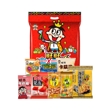 Want Want 旺旺 京东JOY 自营零食大礼包 600g