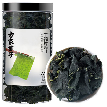 方家铺子 七星裙带菜100g 烘干海带菜海产干货 味增汤凉拌煲汤 始于1906