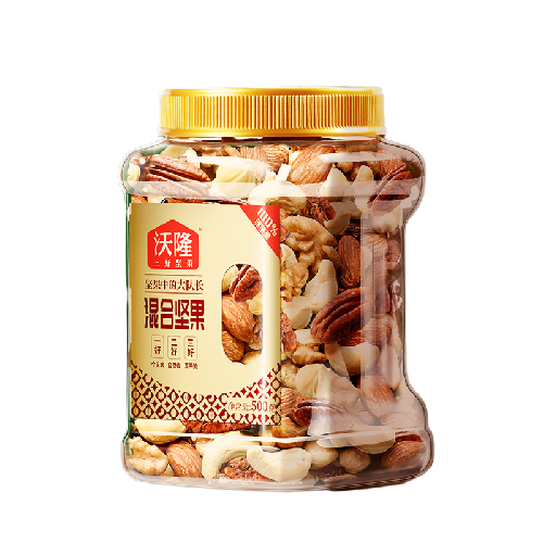 wolong 沃隆 混合坚果 500g 49元（需买2件，需用券）