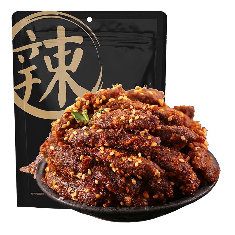 京东百亿补贴：科尔沁 PLUS会员联名款麻辣牛肉 500g 69.00元包邮