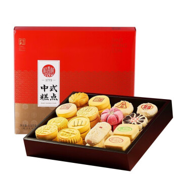 DXC 稻香村 糕点点心年货礼盒 3000g特产小吃 京八件 1500g特产小吃 京八件