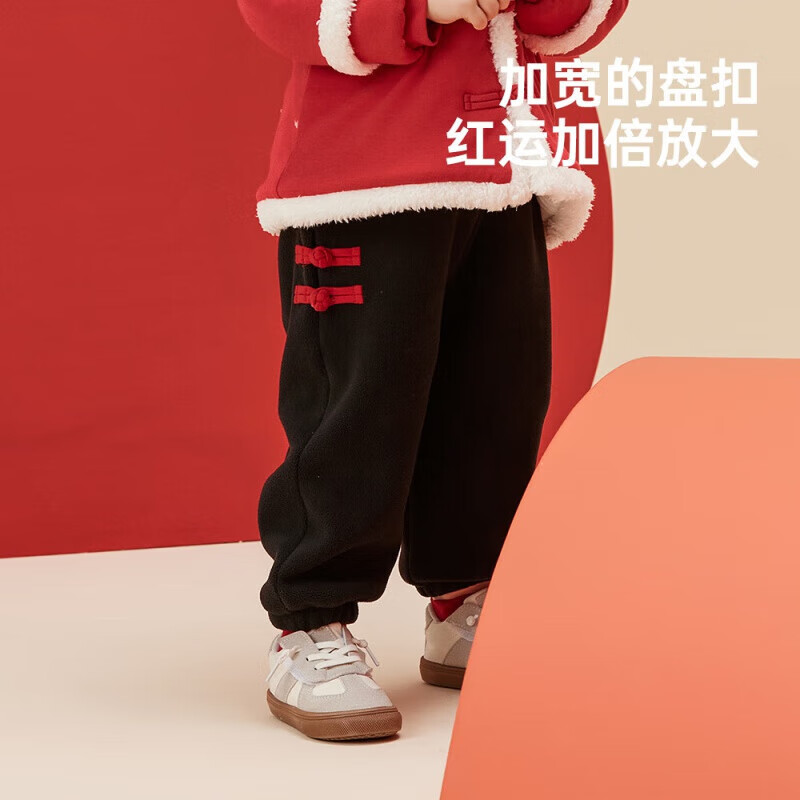 Wellber 威尔贝鲁 儿童裤子 秋冬款 券后49元