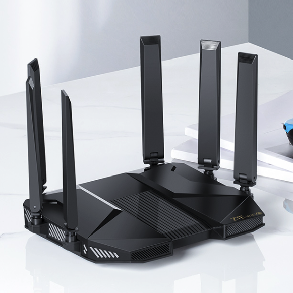 ZTE 中兴 AX5400 Pro 双频5400M 家用千兆无线路由器 Wi-Fi 6 单个装 黑色 券后439元