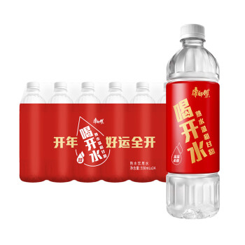 康师傅 Tingyi 康师傅 喝开水 熟水饮用水 550ml*24瓶