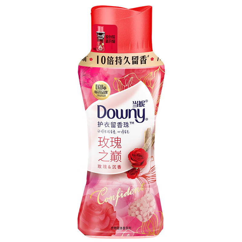 Downy 当妮 花萃密语系列 留香珠 200g 玫瑰沉香 券后18.8元