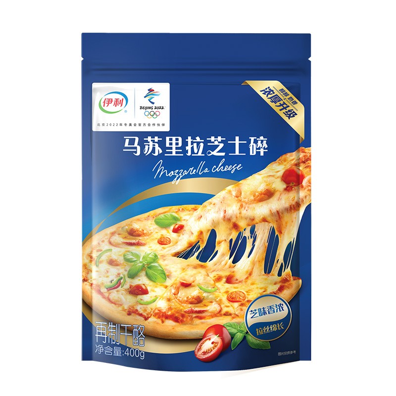 yili 伊利 马苏里拉芝士碎 400g 21.52元