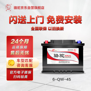 CAMEL 骆驼蓄电池 2S 6-QW-45 汽车蓄电池 12V