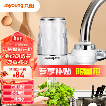 移动端、京东百亿补贴：Joyoung 九阳 JYW-T05 龙头净水器