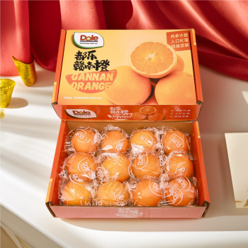 Dole 都乐 赣南脐橙2.5kg装 单果160g 橙子 生鲜水果