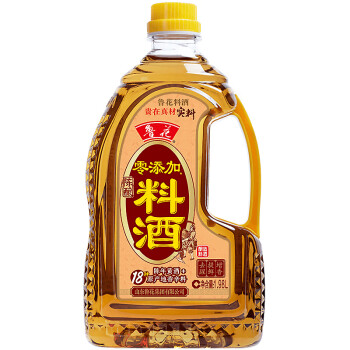 luhua 鲁花 调味品 零添加陈酿料酒1.98L 去腥 提鲜 增香 ￥14.25