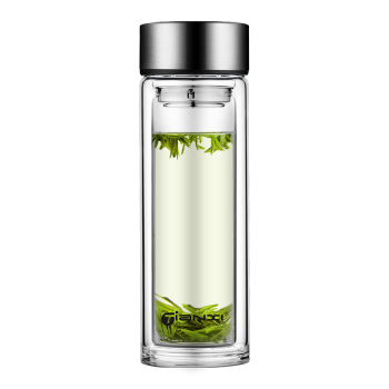 限移动端、京东百亿补贴：TiaNXI 天喜 玻璃水杯 本色350ML 15.9元
