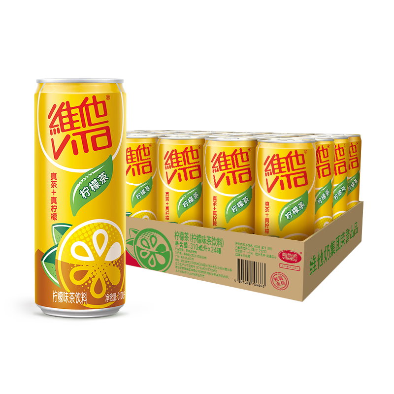 維他奶維他檸檬味茶飲料310ml*24罐  59.80元