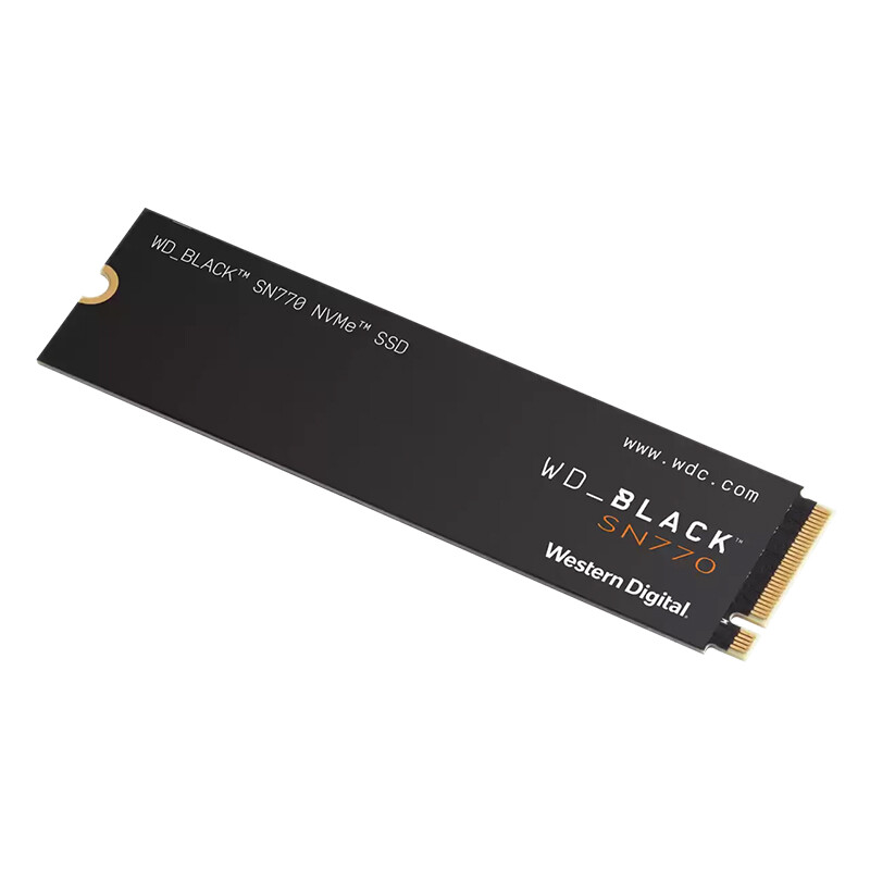 西部数据 SN770 NVMe M.2 固态硬盘 1TB（PCI-E4.0） 券后499元
