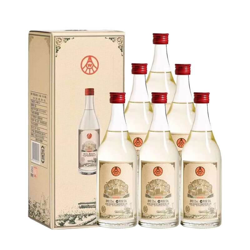 WULIANGYE 五粮液 生态酿酒 国鼎 52度 浓香型白酒 500ml*6瓶 349元（双重优惠）