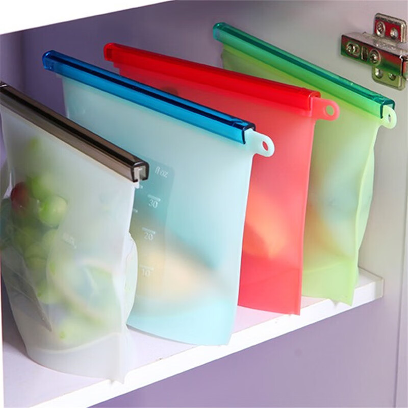 卡沐森 硅胶密封保鲜袋 1000ml*3个装 券后26.86元