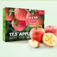 京东百亿补贴：农夫山泉 17.5° 阿克苏苹果 L果径82±4mm 15个装 59.90元包邮