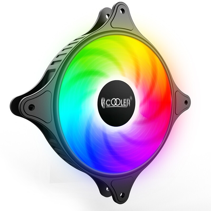 PCCOOLER 超频三 明月 120mm 机箱散热风扇 SRGB 16.9元