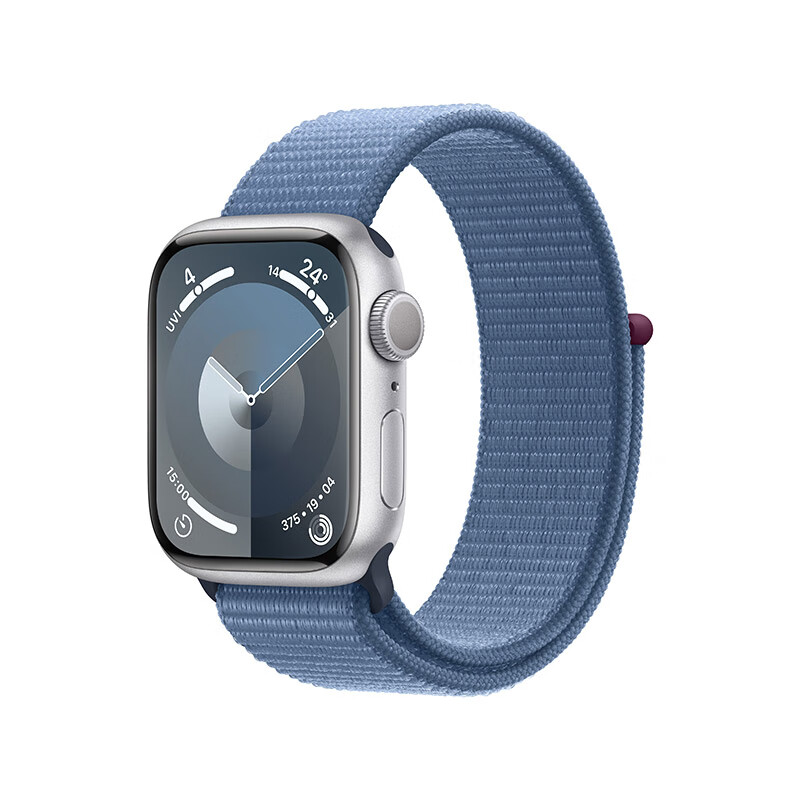 Apple 苹果 Watch Series 9 智能手表 GPS款 45mm 凛蓝色 回环式运动表带 券后2749元