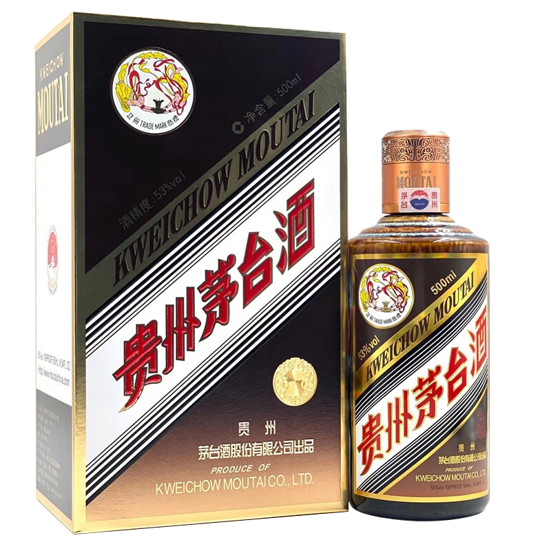 MOUTAI 茅台 彩釉珍品 53%vol 酱香型白酒 500ml 单瓶装 4599元