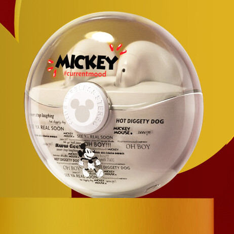 网易云音乐 Disney X2 摩登米奇 无线蓝牙降噪耳机 109元