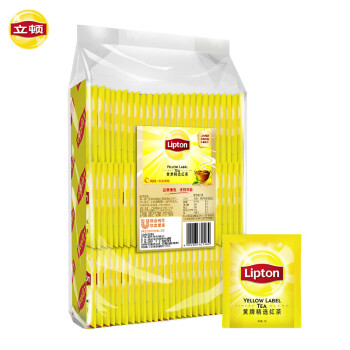 Lipton 立顿 红茶茶叶 黄牌精选经典礼盒 办公室下午茶 袋泡茶包 2g*80包