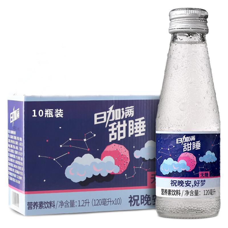 ICHI MORE 日加满 甜睡营养素无糖饮品GABA伽马γ-氨基丁酸睡前饮品 120ml*10瓶 89.4元