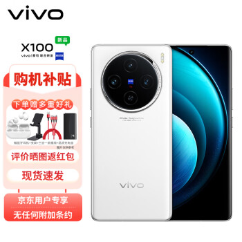 vivo X100 16GB+1TB 白月光 蓝晶×天玑9300 5000mAh蓝海电池
