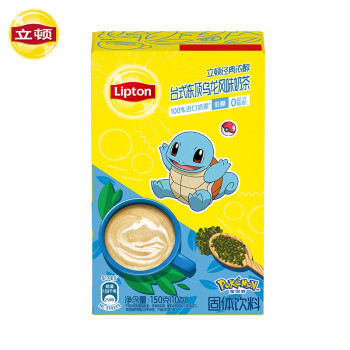 Lipton 立顿 经典浓醇冻顶乌龙奶茶宝可梦IP联名奶茶19g×10包