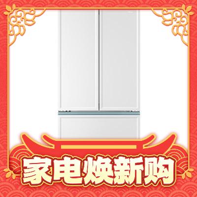 Haier 海尔 零距离嵌入系列 BCD-501WGHFD14W9U1 风冷多门冰箱 501L 白巧色 券后4925元