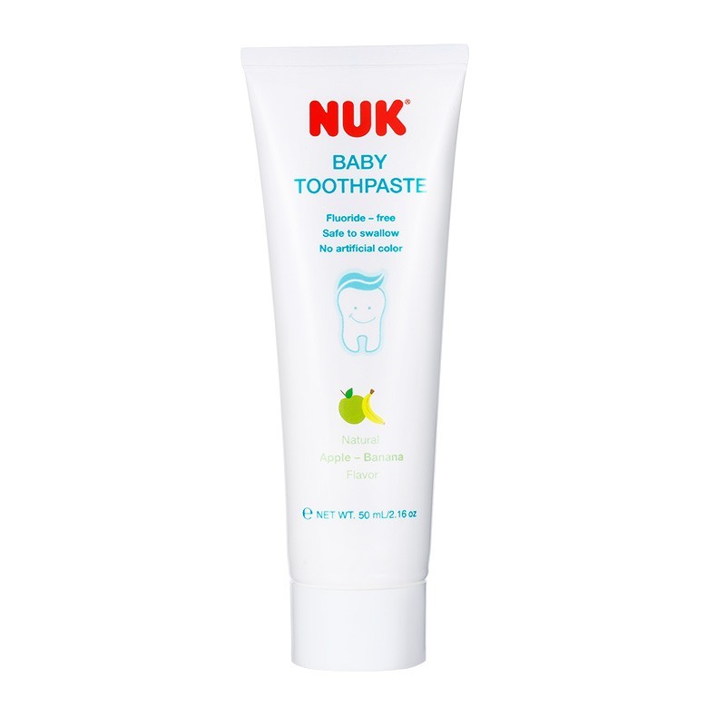NUK 德国进口儿童牙膏 清甜香蕉味 1支 6.3元包邮（18.97元/3件，需用券）