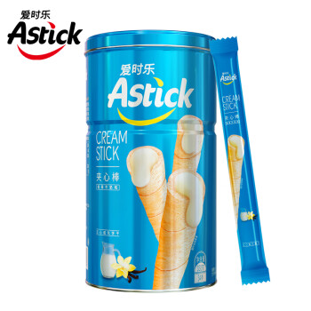 AStick 爱时乐 夹心棒 香草牛奶味 330g