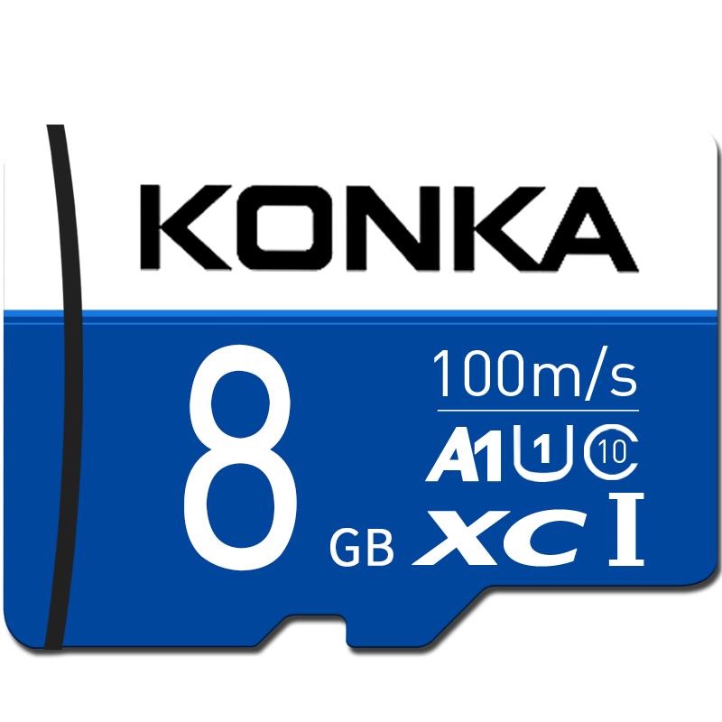 plus会员、概率券:康佳（KONKA）8GB（MicroSD）存储卡U1 C10 A1 V30  7.9元包邮